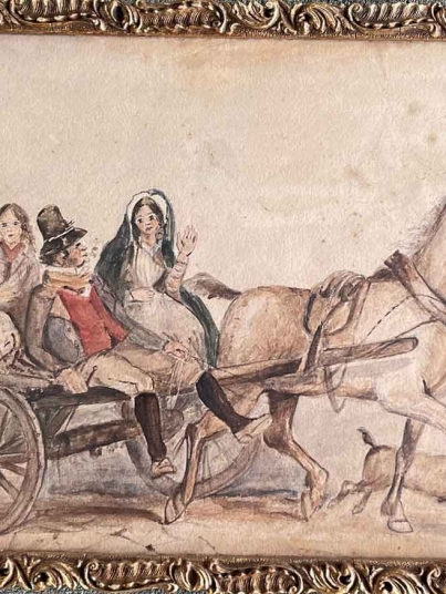 Watercolor Painting from 1896