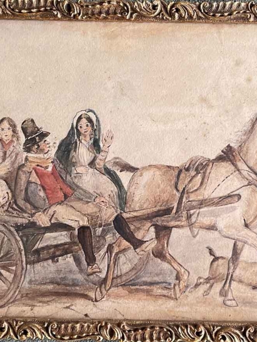 Watercolor Painting from 1896