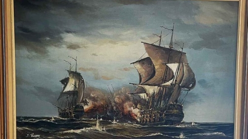 Naval Battle Galleon Ships